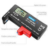 ANENG BT - 168 PRO Digital Battery Capacity Tester 9V 1.5V Button Cell Test LCD Battery Universal Tester analyzers Test Tools - ANENG