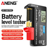 ANENG BT - 168 PRO Digital Battery Capacity Tester 9V 1.5V Button Cell Test LCD Battery Universal Tester analyzers Test Tools - ANENG TOOLS
