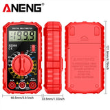 ANENG SZ308 Square Wave Digital Tester Multimeter 1999 Counts HFE Triode Buzzer AC/DC Voltage 10A Current Multimeters Meter Tool - ANENG TOOLS