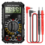 ANENG SZ308 Square Wave Digital Tester Multimeter 1999 Counts HFE Triode Buzzer AC/DC Voltage 10A Current Multimeters Meter Tool - ANENG TOOLS
