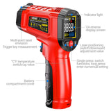 ANENG TH203 Smart Industrial Infrared Thermometer - 50~600℃ Temperature Gun VA Reverse Color Screen Tester Meter Pyrometer Tools - ANENG