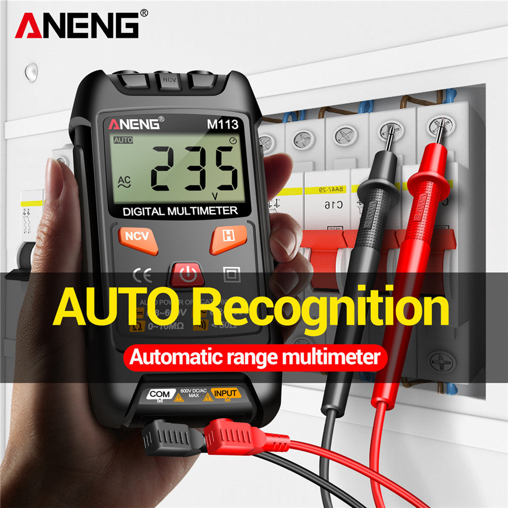 ANENG M113 Mini Digital Multimeter AC/DC Voltage Meter 1999 Counts Multimetro Ohm NCV Electricity Tools Measuring Instruments