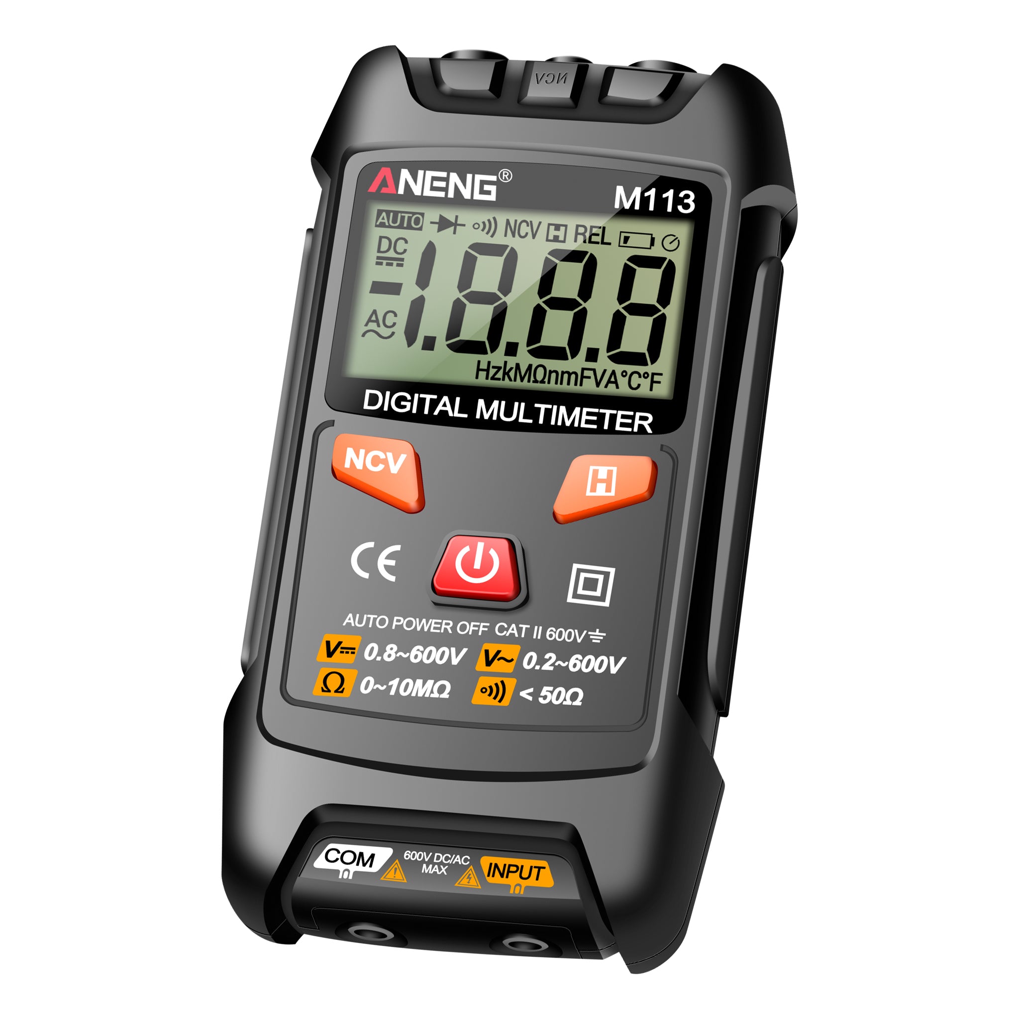 ANENG M113 Mini Digital Multimeter AC/DC Voltage Meter 1999 Counts Multimetro Ohm NCV Electricity Tools Measuring Instruments