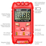 ANENG M113 Mini Digital Multimeter AC/DC Voltage Meter 1999 Counts Multimetro Ohm NCV Electricity Tools Measuring Instruments