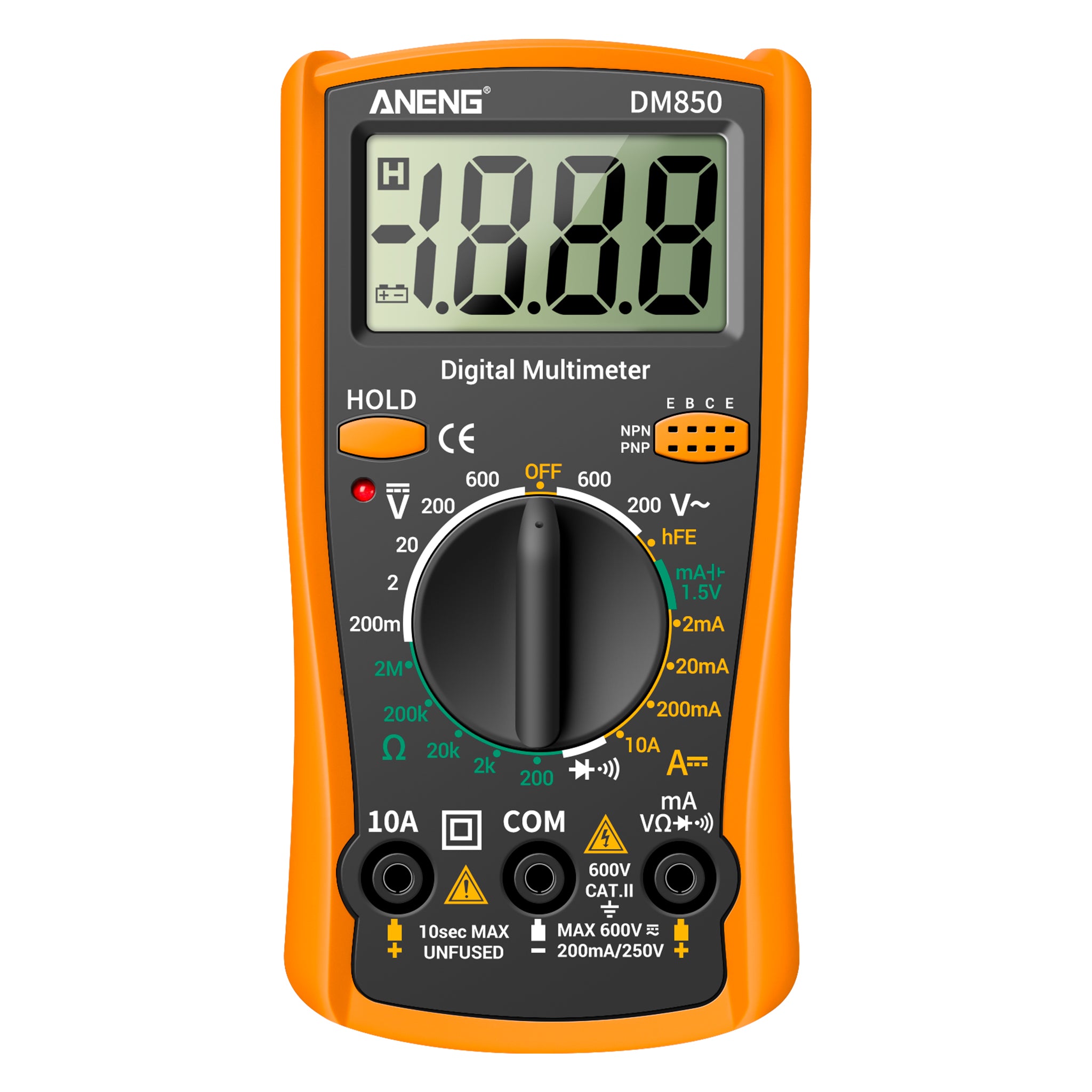 ANENG DM850 Automatic Digital Multimeter Professional multimetro AC/DC Votage Tester 1999 Counts Ohm Ammeter Electric Tools