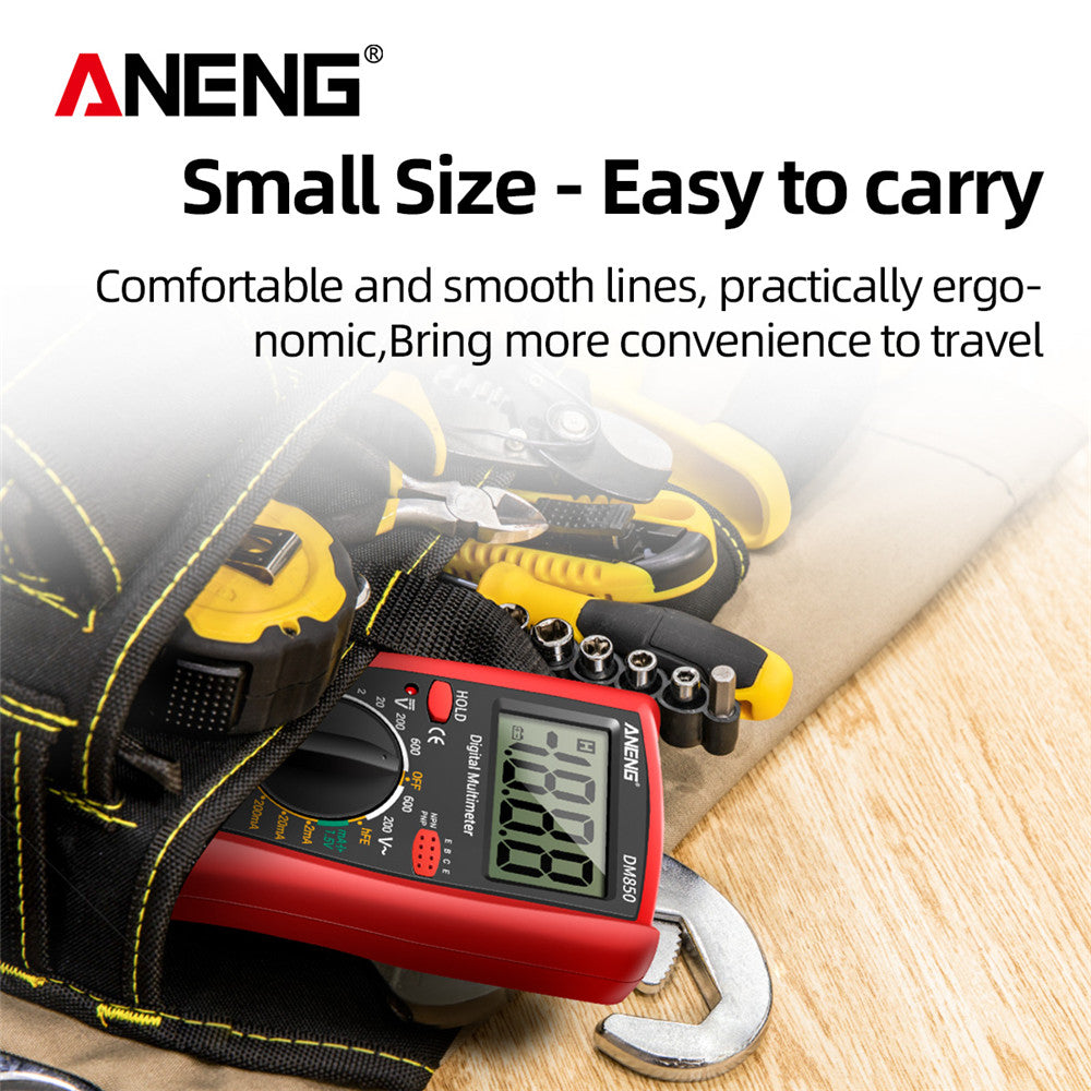 ANENG DM850 Automatic Digital Multimeter Professional multimetro AC/DC Votage Tester 1999 Counts Ohm Ammeter Electric Tools